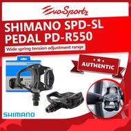 Shimano SPD-SL Pedal PD-R550 | Genuine Shimano SPD-SL Road Bike Pedals