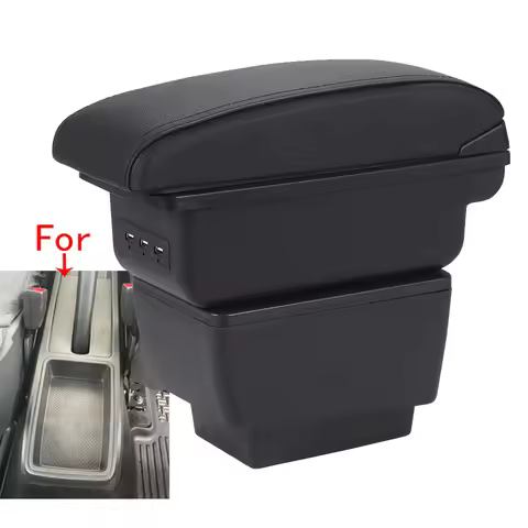 For Skoda Fabia Armrest Box For Skoda Fabia 3 III 2015-2021 Car Armrest Retrofit parts Storage Box C