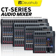 Deuahub CT60S/CT80S/CT120S/CT160S Propesyonal Audio Mixer Amplifier 6/8/12/16 Channel/Bluetooth/USB/