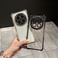 Clear Case For Honor X9C X9 5G Air-Bag Shockproof Transparent Soft Phone Casing Camera Film Protecti