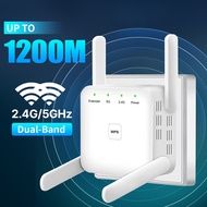 1200Mbps 5Ghz Wifi Repeater Router Wireless Wi-Fi Booster Extender Amplifier Router 2.4G 5G Long Ran