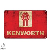 Kenworth Truck Decorative Painting Art Retro Stickers Decor
