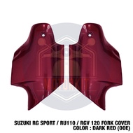 SUZUKI RG SPORT 110 RU110 RGS RGV 120 FORK COVER MUDGUARD DEPAN COVER SET