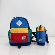全新有吊牌The north face Tnf 經典書包仔 +水樽袋 套裝 兒童戶外 防潑水背囊 The North Face 兒童背包 TNF 撞色書包 水樽袋套裝 男童 女童 旅行 kids ba