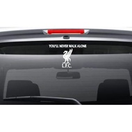Liverpool LFC Football Sticker Car Accessories Logo Glass Body Car Sticker