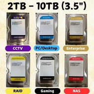 1.HDD 1TB/2TB/3TB/4TB/5TB/6TB/8TB/10TB Hdd 3.5" 7200Rpm Desktop Internal Hard Disk HDD SATA3.0 6GB/s
