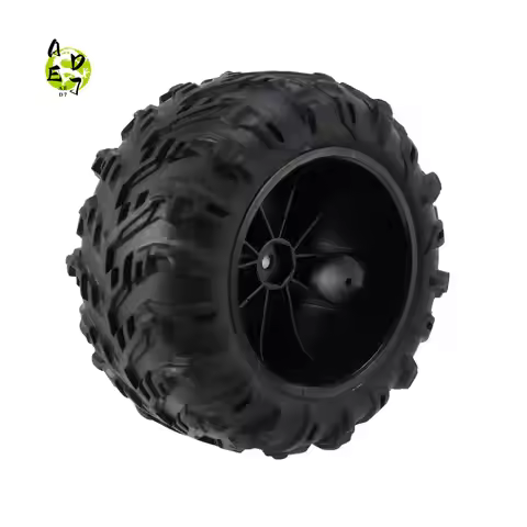 AED7-For 1/10 9125 RC Trucks Car Tires Wheels 25-ZJ02 For Hosim High Speed 9125 RC Cars S920 RC Truc