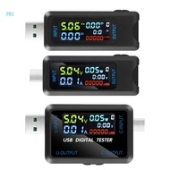 pri USB C USB Tester Power Meter Digital Multimeter 4 5-36V 0-5A Voltage and Current Tester Voltmete