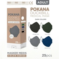 (🙏) Masker POKANA Duckbill 4 -ply Earloop Medical Face Mask Adult -