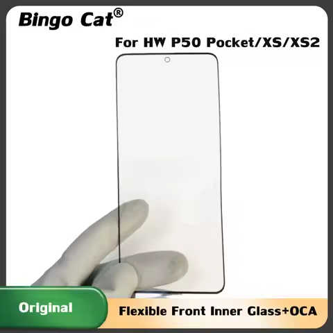 OEM Flexible Inner Glass+OCA For Huawei P50 Pocket Mate X2 X3 X5 XS2 X XS Magic V2 LCD Touch Screen 