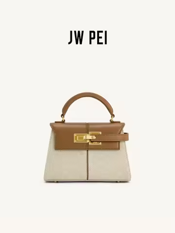 JW PEI trapezoidal bag Elise small bag one shoulder crossbody handbag for going out to work