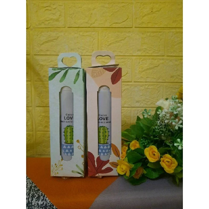 souvenir botol kaktus kemas box