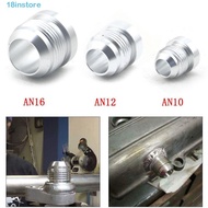 INSTORE Straight Male Weld Fitting Adapter, Aluminum Round Base Silver Male Aluminium Weld, High Qua