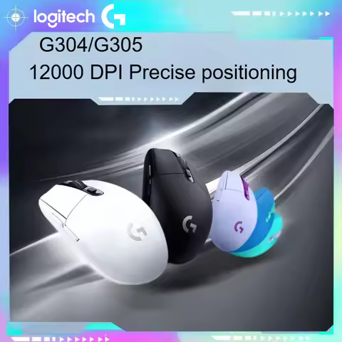 Logitech G304/G305 LIGHTSPEED Wireless Gaming Mouse - 200 - 12000 DPI, HERO Sensor,6 buttons Precise
