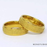 cincin emas titanium / cincin emas / cincin pria / cincin wanita