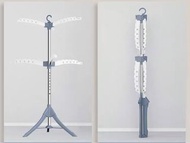 多功能 折疊/伸縮 掛衣架/晾衫架  Clotheshorse/Clothes Hanger （紅/藍/綠）