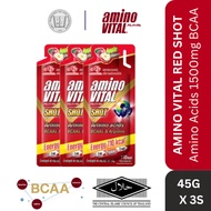 amino VITAL Red Shot (45g) | 1S, 2S Twin Pack, 3S Triple Pack SPORTS certified Malaysia energy gel