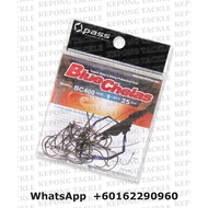 Opass fishing hook Prawn Hook Blue Chelas BC400 Mata udang