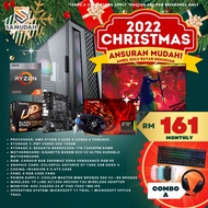 Ansuran Mudah Bulanan | PC Set Gaming Laptop | Desktop PC Gaming | Combo Set | Tanpa Deposit | Tanpa