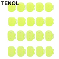 TENOL 20pcs Fishing Hook Cover 23x16 mm/0.9x0.6 inch + 26x21 mm/1.02x0.8 inch Lightweight and Durabl
