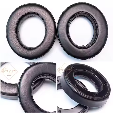 SheepSkin Memory Foam Real Leather Ear Pads For Focal Clear Elear Elegia Elex Stellia Utopia Radianc