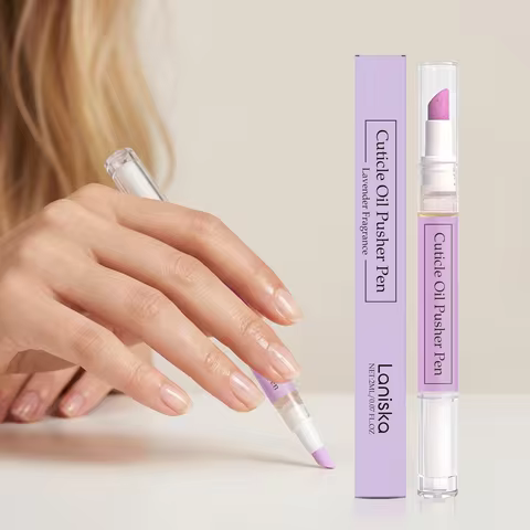 Multi Functional Nail Cuticle Removal Pen Nail Strengthener Nourishment Relieve Damaged Weak Prevent