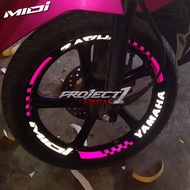 YAMAHA MIO I 125 REFLECTORIZE MAGS STICKER ( SET )