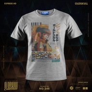 Oldskull Express HD T-Shirt No.245 (CYBER SPACE GIRL)