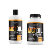 MCT Oil Capsules and Pure C8 MCT Oil Bundle.