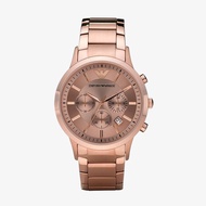 นาฬิกาข้อมือผู้หญิง Emporio Armani Classic Chronograph - Rose Gold AR2452