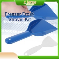 2Pcs Refrigerator Ice Removal Shovel,Refrigerator Ice Shovel Set,Plastic Refrigerator Frost Shovel