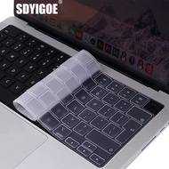 Keyboard Cover For Macbook Pro /Air 2005-2023 New M2/M113/15/13.6/16/12 Inch Skin (UK/US Layout)A2941/A2681/A2442/A2991/A2992/A2918A2779/A2338/A2337