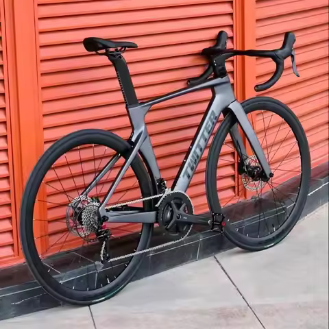 R10 Carbon Fiber Road Bike 700C 22 24 Speed Hydraulic Disc Brake Bicycle Racing Bike Carbon Frame 30