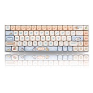 keyboard wireless wireless keyboard keyboard DK68 Three-Mode Wireless Bluetooth Mechanical Keyboard 