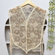 Delova Wardrobe - Hanum Vest Rompi Brukat Prada Modern Casual Modern Casual | Vintage Bordir Premium