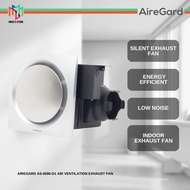 AireGard AS-6090 D1 WHITE Air Ventilation Exhaust Fan Silent Series - White (4 Inches) AS6090D1 Whit