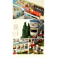 DIY MINIATURE CAFE BUS COFFEE & TEA TC8-3 PUZZLE CRAF (DO IT YOURSELF)