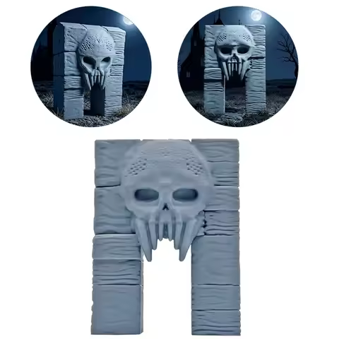 Retro Dungeon Doors 3D Printed Tabletop RPG Scenery and Wargame Terrain Door Dungeon Terrain Dungeon