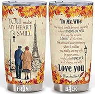 HOKI Gifts For Wife From Husband - Anniversary Romantic Gifts For Her - I Love You Gifts For Her Gifts Romantic - Valentines Day Gifts From Husband - 20oz Tumbler Wife Birthday Gift Ideas