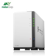 Genuine Synology DiskStation DS220j NAS storage device, 2 hard drive slots, supports RAID 0 & 1
