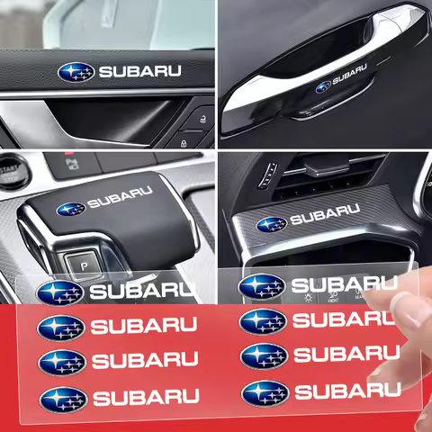 Car Interior Random Stickers Car Steering Wheel Decals Car Styling For Subaru WRX Forester Outback C