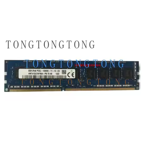 TT For SK/Hynix DDR3 8G 2RX8 PC3-12800E 1600 pure ECC server memory stick