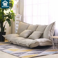 SUICHENG Sofa Single Sofa Foldable Sofa Bed Sofabed Lazy Sofa Modern Folding Japanese Tatami Living Room Sofa Bed Lazy Beanbag Folding Sofa