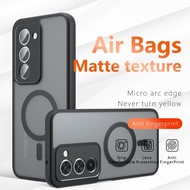 For Xiaomi Redmi 15 15C 14C 13 A5 K90 Pro Max Poco C71 C75 C85 Translucent Matte Magnetic Phone Case