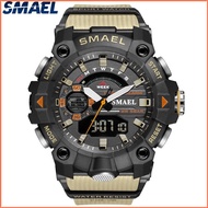 SMAEL Man Waterproof Digital Watch Original Top Luxury Brand Fashion Military Casual Alarm Men WR Qu