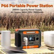 Flashfish Portable Power Station 300W Use while Charging Portable Power Station Solar  Home