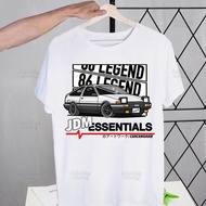 Baju T Jepun Anime AE86 Lelaki Retro