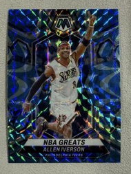 (Iverson) 2023-24 Panini Mosaic Basketball Reactive Blue Mosaic Allen Iverson #球星卡 #NBA #籃球