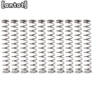 ANTOT 10Pcs Compression Spring, Stainless Steel 0.6mm Wire Size Extended Compressed Springs, Durable