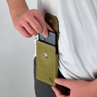 客製化真皮手機腰掛皮套 | 專屬手工打造腰掛式 iPhone 收納架